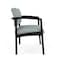 Lesro Lenox Steel Chair, Ash (Blue) Seat, Ash Back, 33 W 24.5 L 32 H, Linette Vinyl Seat LS1401 - alternate 3